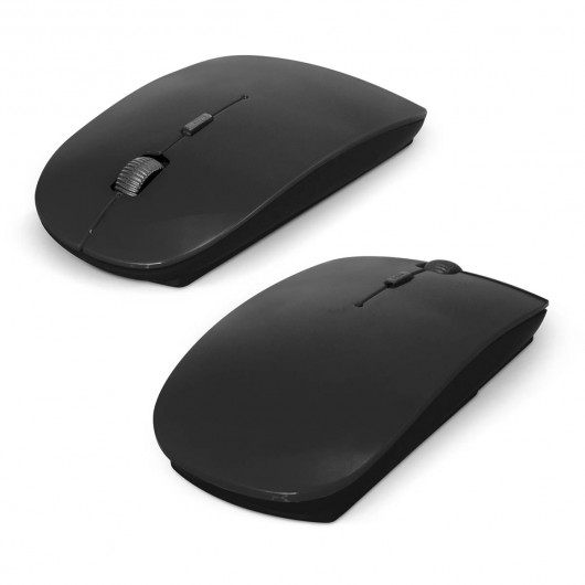 Black Wireless Travel Mice